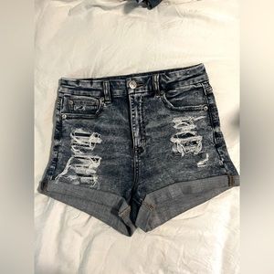 American Eagle hi-rise shorts